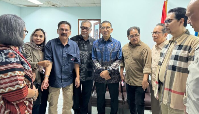 Fadli Zon Kunjungi PWI Pusat dan Hadiri Peringatan Usmar Ismail