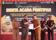 Kejati Sumsel Serahkan Pengelolaan Barang Bukti Aset Yayasan Batanghari Sembilan ke Pemprov Sumsel