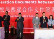 Prabowo Saksikan MoU Indonesia-China Senilai $10,07 Miliar, Dorong Kolaborasi Regional