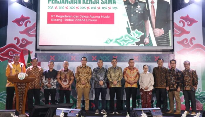 Kejaksaan Agung Jalin Kerja Sama Strategis dengan PT Pegadaian untuk Penyimpanan Barang Bukti Berharga