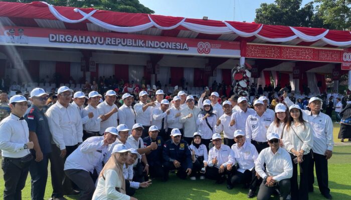 DPC Peradi Tangerang Ikuti Upacara HUT RI ke-80 di Alun-Alun Ahmad Yani