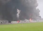 Pabrik Busa di Jepara Terbakar  2 Karyawan Tekena Luka Bakar