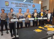 Polres Metro Jakarta Utara Tangkap 4 Pelaku Ranmor Modus Berpura Jadi Polisi