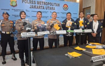 Polres Metro Jakarta Utara Tangkap 4 Pelaku Ranmor Modus Berpura Jadi Polisi