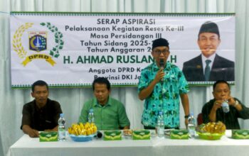 Anggota Legislator DKI Jakarta Komisi C FPKB Giat Reses III di Kedaung Kaliangke Cengkareng