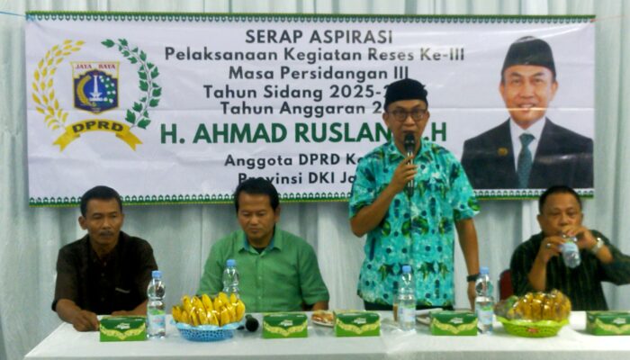 Anggota Legislator DKI Jakarta Komisi C FPKB Giat Reses III di Kedaung Kaliangke Cengkareng